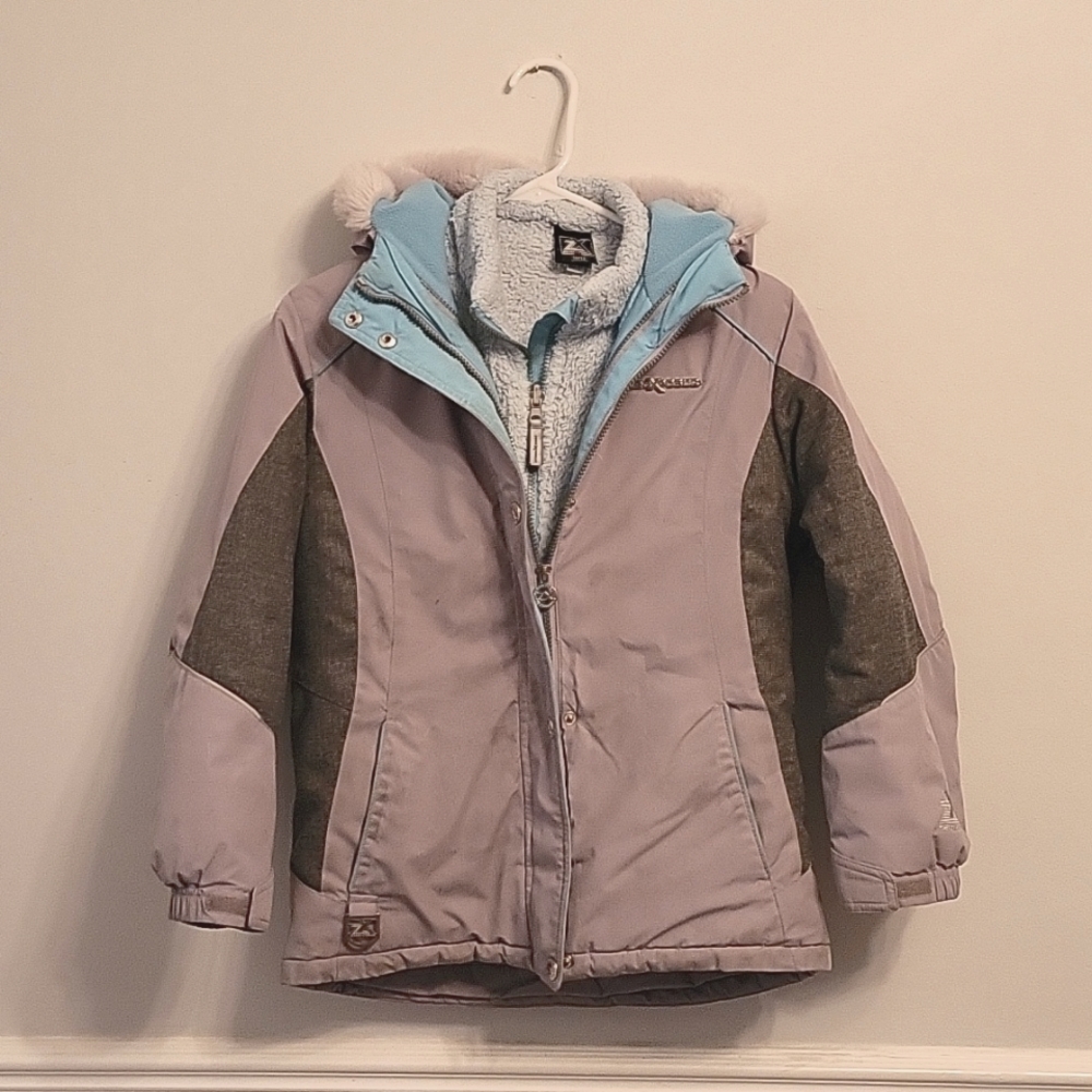 Zero Xposure 3-in-1 Coat, Size 10/12